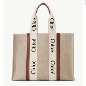 Chloe Woody Tote Large